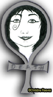 Death in pencil and Photoshop